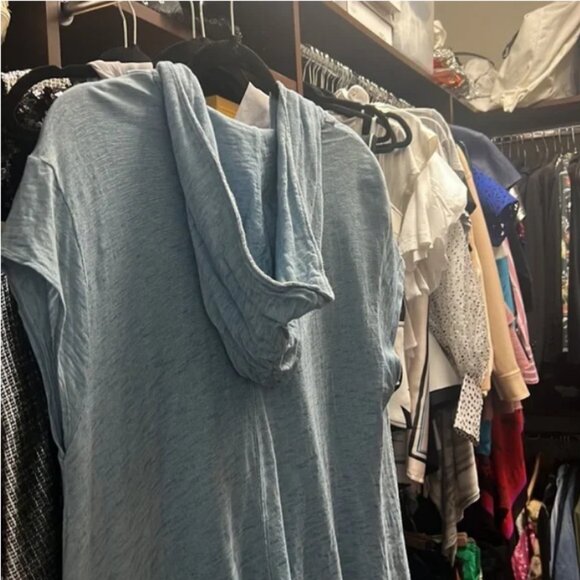 Anthropologie Saturday Sunday Anya Hooded Super Comfy Dress Small - Picture 4 of 5